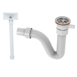 Sifon 1/1 sudopere ISAFLEX sa prelivom 2204